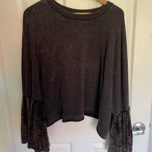 Free People bell sleeve sweater